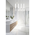Gavle 4L witte pendelkoker GU10 met chroom afwerking