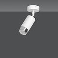 Boras ceiling spotlight GU10 white and chrome luxury finish