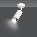 Boras ceiling spotlight GU10 white and chrome luxury finish