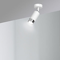 Boras ceiling spotlight GU10 white and chrome luxury finish