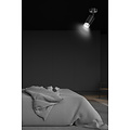 Boras schwarzer Deckenstrahler GU10 mit Chrom-Luxus-Finish