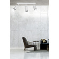 Boras 3L plafondspot GU10 wit en chroom luxe afwerking