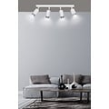 Emibig Emibig Boras 4L Deckenstrahler GU10 in Weiß und Chrom mit Luxus-Finish - Ideal für modernes Wohndesign