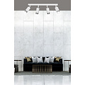 Boras 4L plafondspot GU10 wit en chroom luxe afwerking