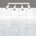 Emibig Emibig Boras 4L Deckenstrahler GU10 in Weiß und Chrom mit Luxus-Finish - Ideal für modernes Wohndesign