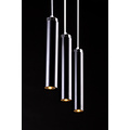 Vaxjo 1L pendant lamp black tube GU10