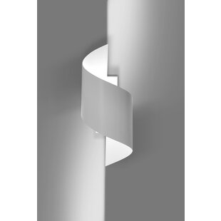 Emibig Lulea white spiral wall lamp G9