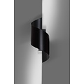 Lulea zwarte spiraal wandlamp G9