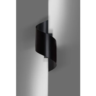 Emibig Lulea zwarte spiraal wandlamp G9