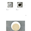 Kalmar wall lamp wood with white circle 1x G9