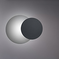 Kalmar 2 black circles wall lamp 1x G9