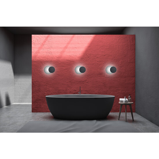 Applique Kalmar 2 cercles noirs 1x G9