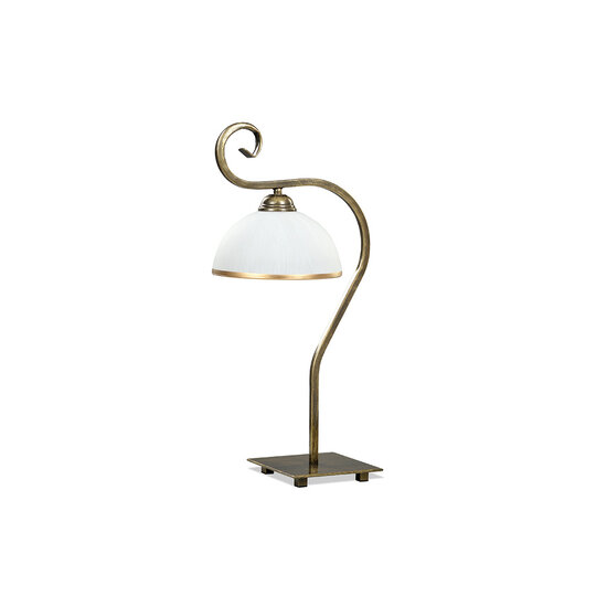 Sundsvall table lamp white and gold classic 1x E27