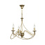 Borlange 3L classic chandelier 3x E14 gold