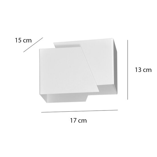 Applique Tumba blanche G9