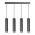 Emibig Emibig Gavle 4L black GU10 pendant boiler with chrome finish - Ideal for modern interiors