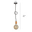 Vasteras 1L copper and black hanging lamp E27 pendant