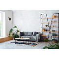 Linkoping wandlamp zwart met hout metaal 1x E27
