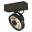 Fantasia Pulse-1 plafondlamp zwart, incl. 1x AR111 LED 12W 2700K 1386 lumen, dimbaar en richtbaar