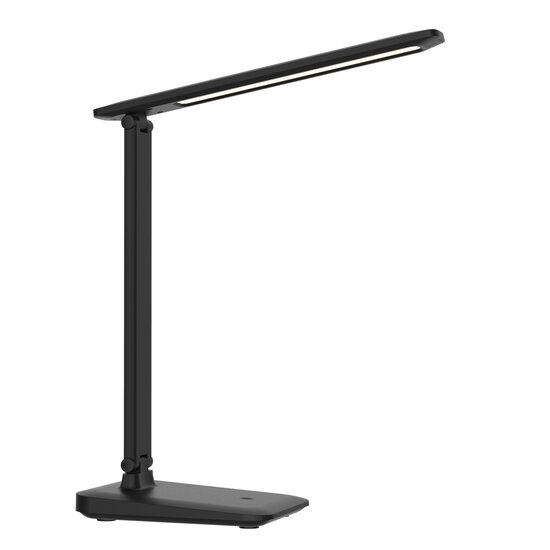Lampe de bureau LED noire Groningen 2,6W Dimmable + CCT noir