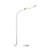Utrecht white LED desk lamp 5.5W 3-step dimmable + QI charger white