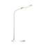 Utrecht white LED desk lamp 5.5W 3-step dimmable + QI charger white