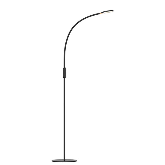 Fantasia Fantasia NONI LED-Stehleuchte, 5W integrierte SMD-LED, 5-stufig dimmbar, schwarz, Höhe 130 cm