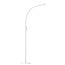 Fantasia Noni witte LED vloerlamp met plooibare arm, 5W ingebouwde SMD LED (580 lumen), 5-staps dimbaar, hoogte 1300 mm, IP20