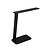 Lampe de bureau Crete avec fonction de charge sans fil LED 7W noir mat