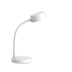 Hungaro sobremesa blanca SMD LED 4,5W/440Lm blanco mate