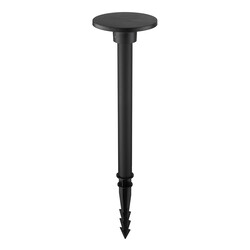 Fantasia Quito poste de jardin negro con pincho, IP54