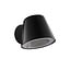 Fantasia Applique murale Tatti noire pour extérieur, ABS+PC, culot GU10 (ampoule non incluse), IP54, 118 x 92 x 152 mm