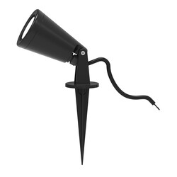 Fantasia Tokyo spot a broche noir, GU10, IP65 exterieur