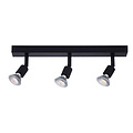 Fantasia Rome rectangular ceiling spot with 3 light points, dimmable GU10 LED 4.3W included