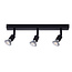 Fantasia Rome rechthoekige plafondspot met 3 lichtpunten, dimbare GU10 LED 4,3W incl.
