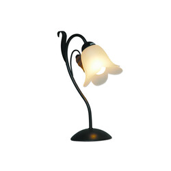 Fantasia Colorado tafellamp roest en amber glas, E14