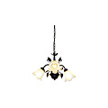 Fantasia Lustre Fantasia ASPER Ø550mm, hauteur 400-870mm, 3x E14 ampoule non incluse, rouille/ambre