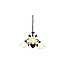 Fantasia Lustre Fantasia ASPER Ø550mm, hauteur 400-870mm, 3x E14 ampoule non incluse, rouille/ambre