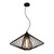 Fantasia Suspension Fantasia Davos noire avec douille E27, Ø60 cm