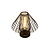 Davos 1x lampe de table E27 noir