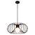 Fantasia Fantasia Julia E27 Pendelleuchte schwarz Stahl Ø43cm