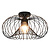 Jolien 1x E27 plafondlamp Ø44cm zwart