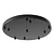 Fantasia Florón de techo Fantasia 5 puntos Ø40cm negro acero