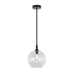 Fantasia Aris pendant lamp Ø200mm E27 black, clear glass