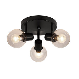 Aris ceiling light 3x E14 clear glass