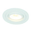 Lina white recessed spotlight LED ROUND white + GU10 5W