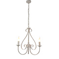 Mark 3x E14 luster antiek wit