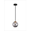 Hasselt black and bronze pendant lamp 1x G9 LED incl.