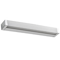Fantasia Fantasia Skeeler LED wall light, 5W / 400 lumen, 3000K warm white light, matt silver aluminium, 345 mm long