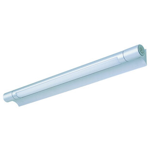 Aplique de baño 10w LED 661lm 3000K plata mate 63cm